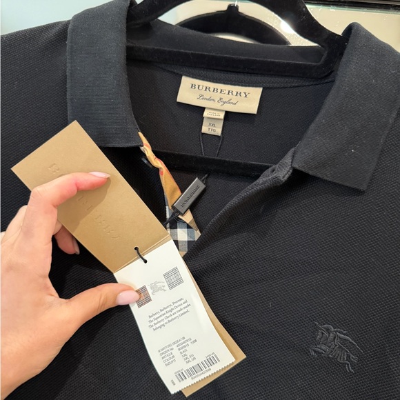 Burberry black Polo Shirt - Picture 2 of 4
